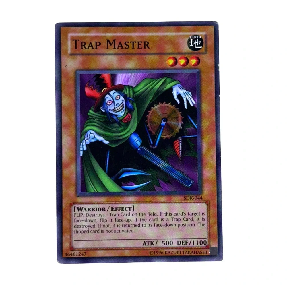 Yu-Gi-Oh! Trading Card Game SDK-044 Trap Master 1st Edition Warrior‎ Effect